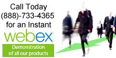 Call 888-733-4365 to setup a WebEx Demo image